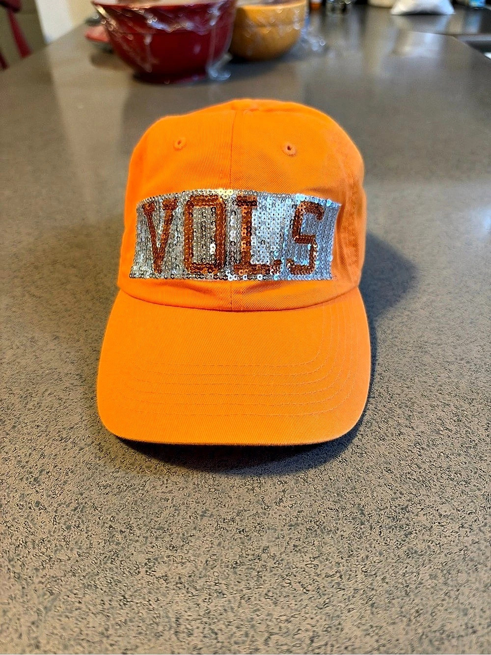 Lady VOLS Top of the World Orange Adjustable Baseball Cap
